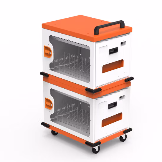 Best Selling 16 Way USB iPad Tablet Chromebook Charging and Storage Station Cabinet for School