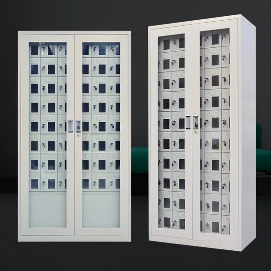 USB-a Type-C Quick Charging Cabinet for 6 Devices Smart Phone Powerbank