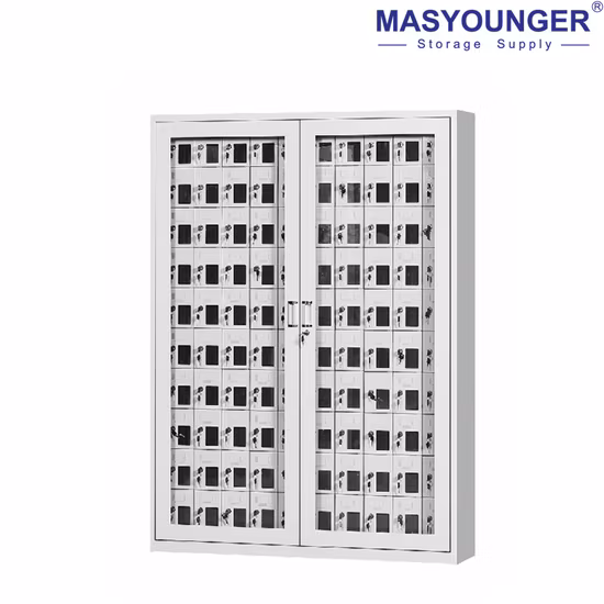 USB Charging Station Locker Steel Locker Phone Storage Cabinet